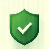 Icon representing a safety shield
